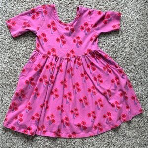 Adorable Hanna Anderson pink dress size 110 (US 5).